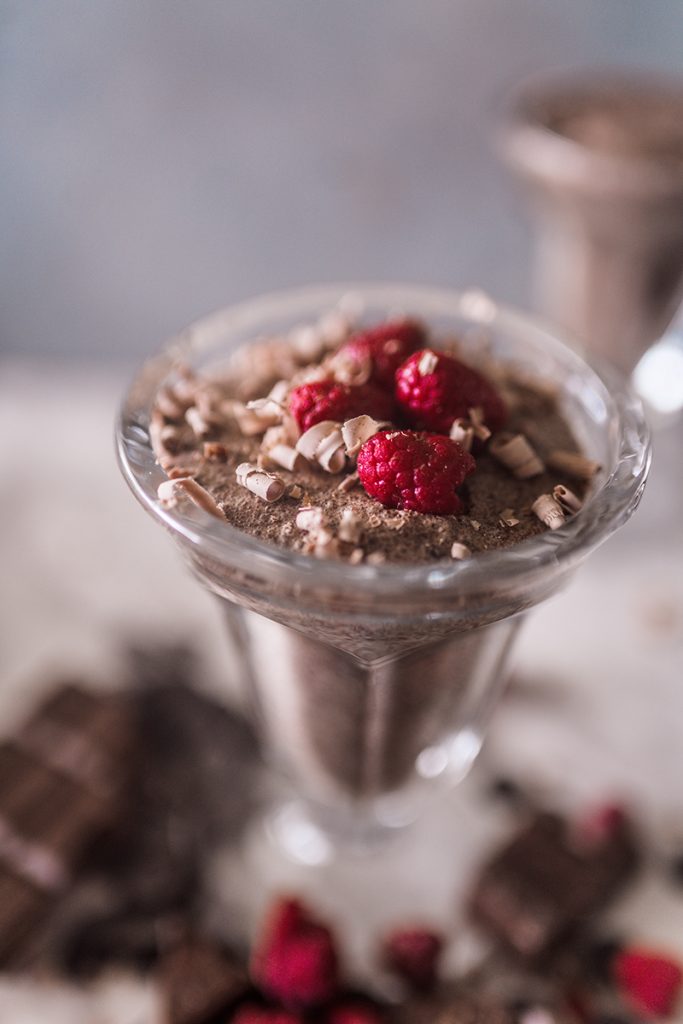 delightful gluten-free vegan chocolate mousse recipe in a cup for serving