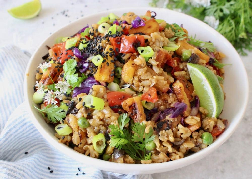 Photo of vegan pineapple fried rice one of the best vegan recipes for kids