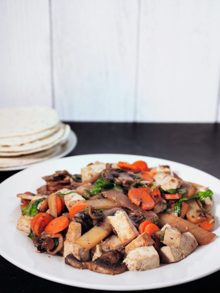 Easy moo shu vegetables recipe