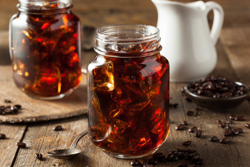 Cold Brew  sitting on a table