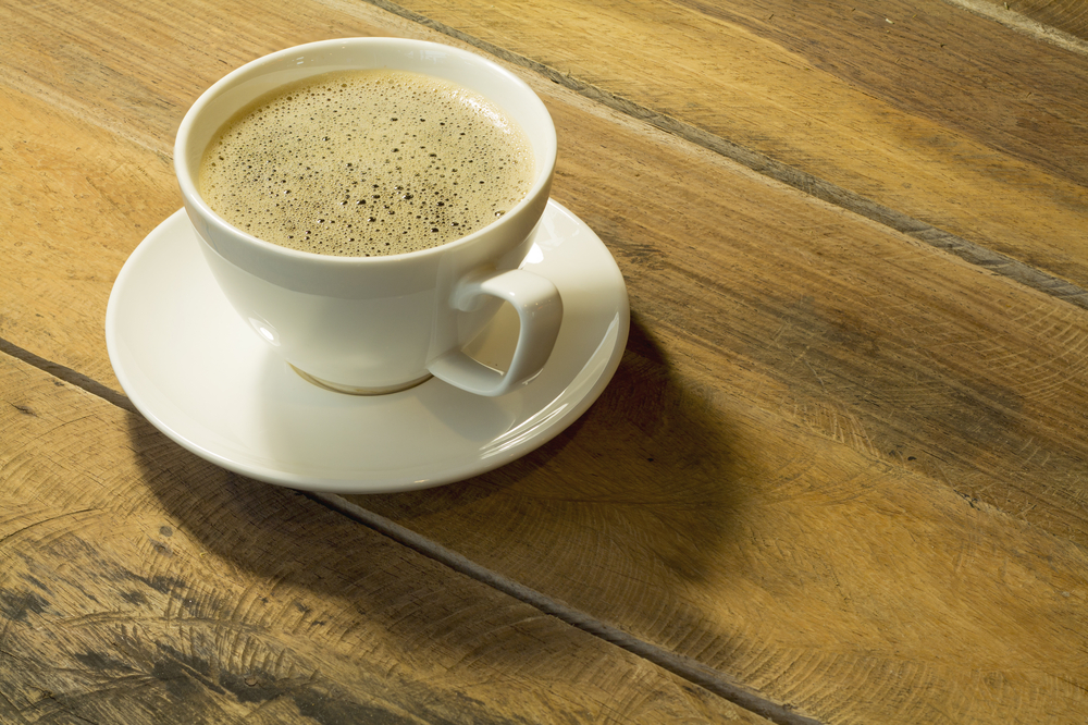 Coffee Cup on Table 