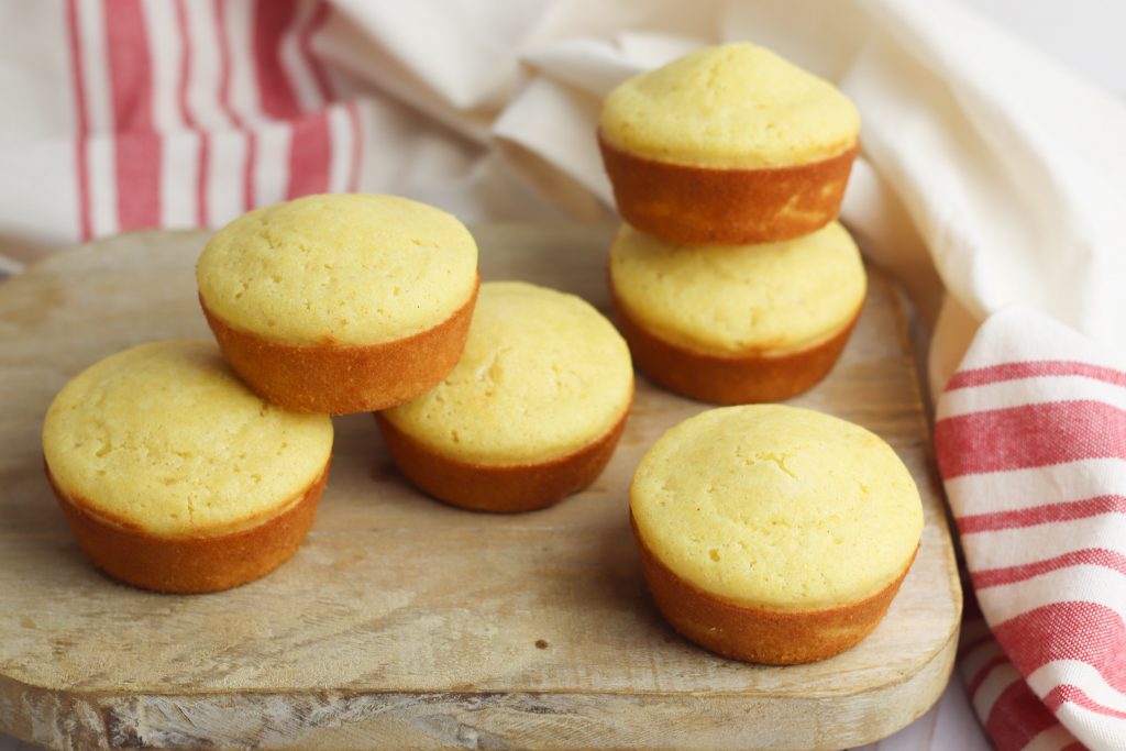 close-up photo of gluten free cornbread recipe