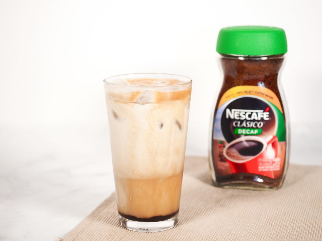 greek frappe with Nescafe coffee