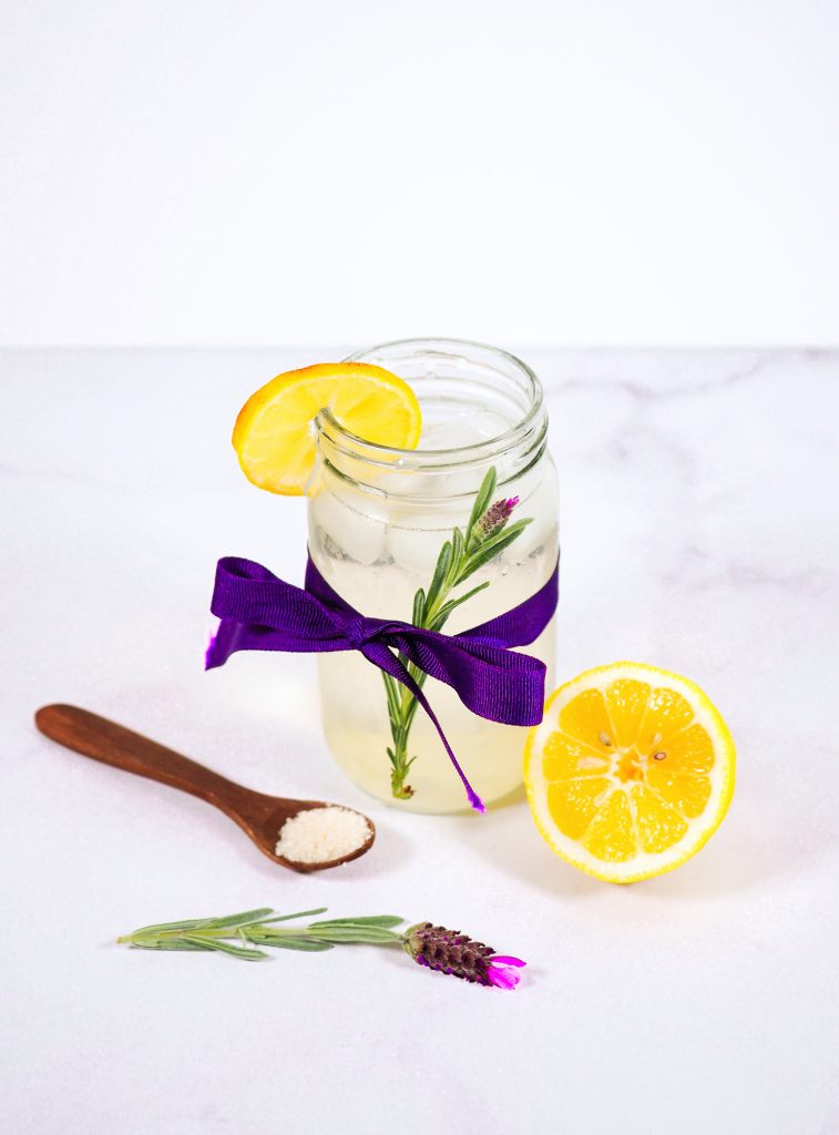 ingredients for this lavender lemonade recipe
