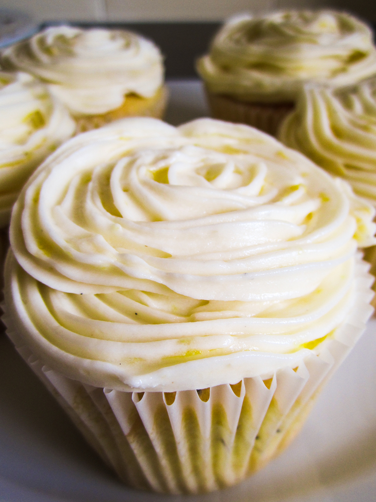 lemon flavored vegan buttercream frosting