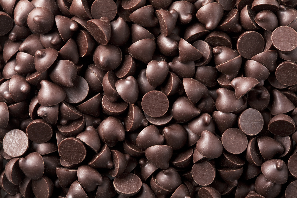 close up photo of chocolate chips