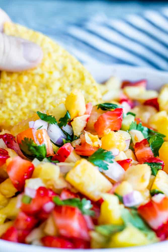A fun and colorful salsa