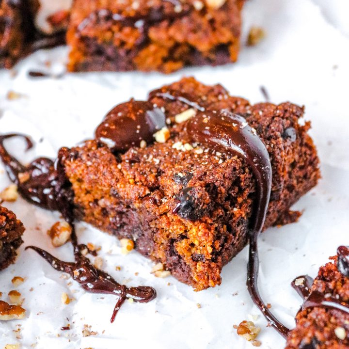 Easy Vegan Pumpkin Brownies -image