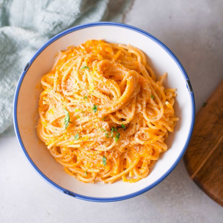 10-Minute Vegan Pumpkin Pasta-image