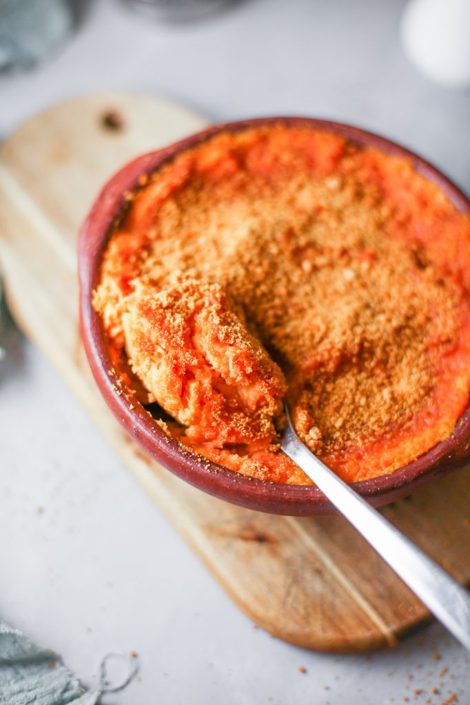 vegan sweet potato casserole is one of the best fall recipes