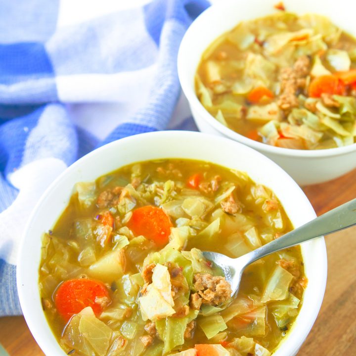 Vegetarian on sale cabbage soup