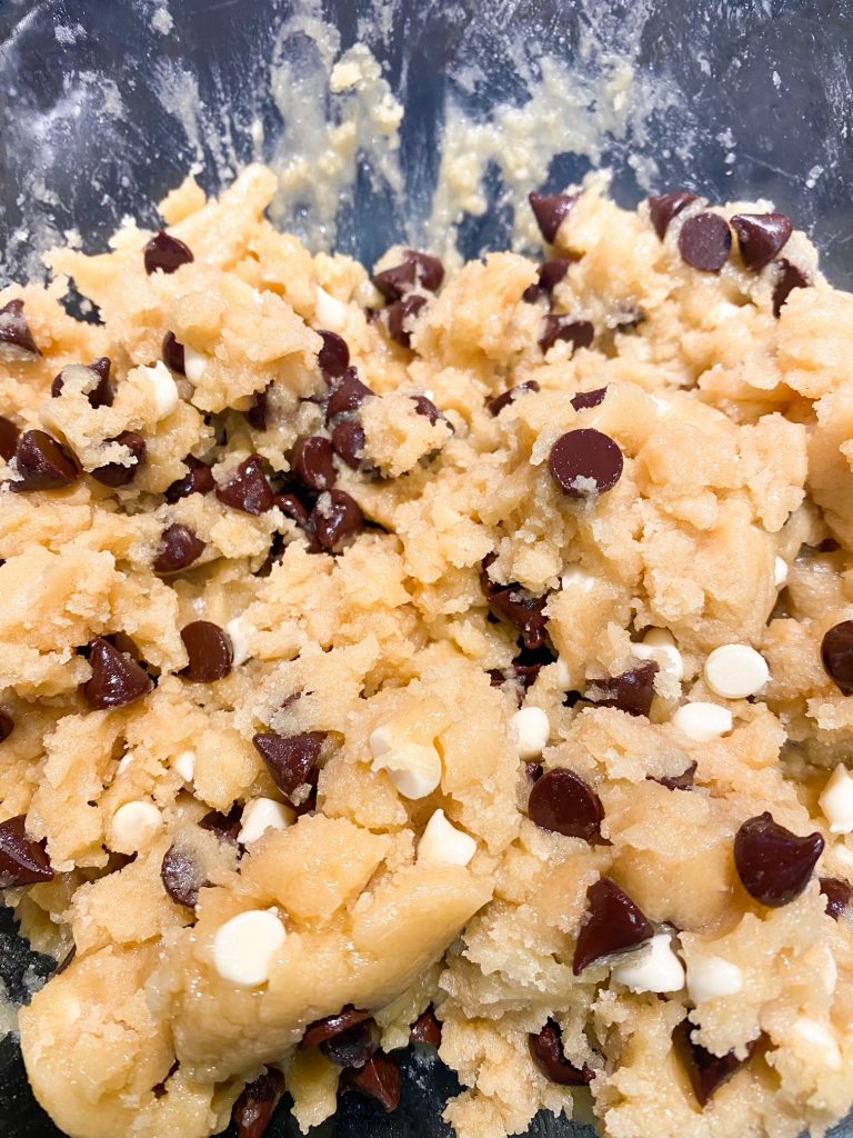 vegan chocolate chip cookie dough