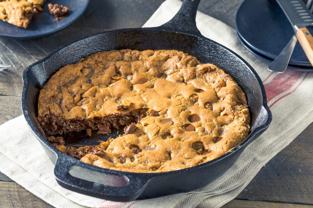 Cast Iron Skillet Cookie - Inspired Epicurean