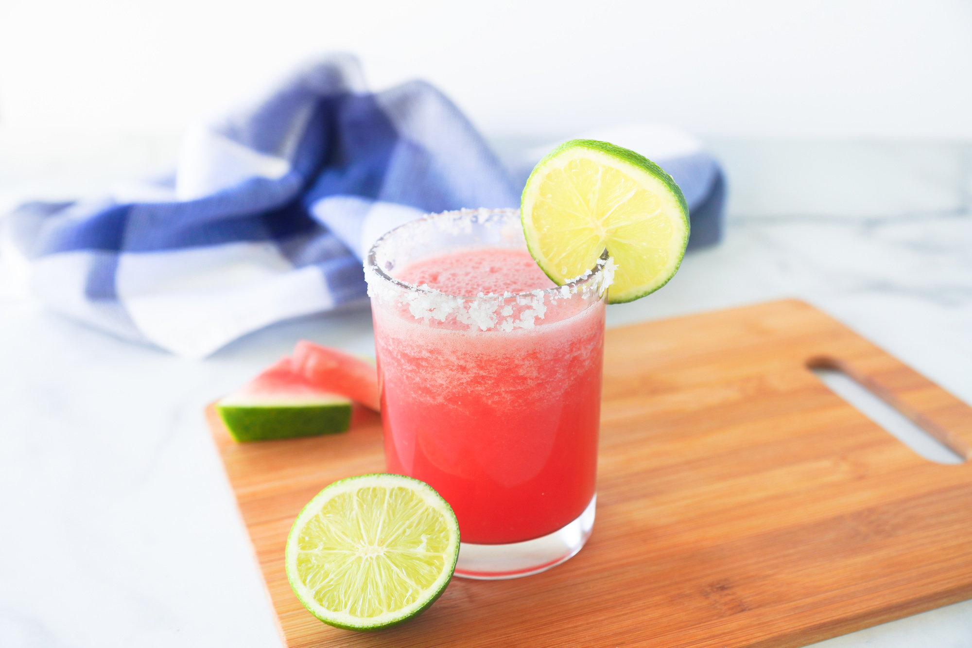 Easy Frozen Watermelon Margarita Recipe