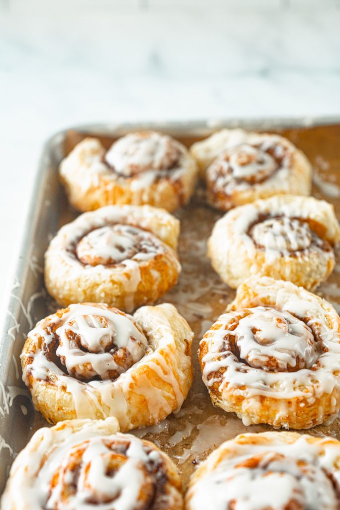 Classic Vegan Puff Pastry Cinnamon Rolls - Wow, It's Veggie?!