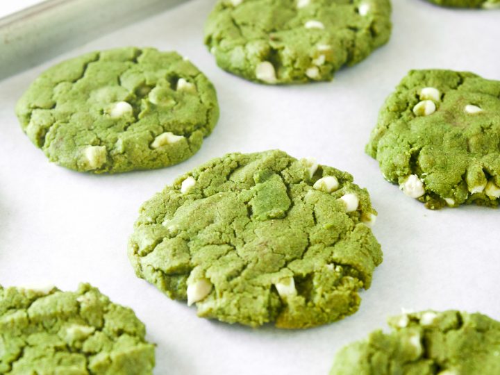 Matcha–White Chocolate Sugar Cookies Recipe