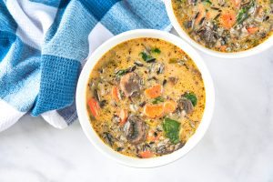 Easy Vegan Wild Rice Soup - Wow, It's Veggie?!