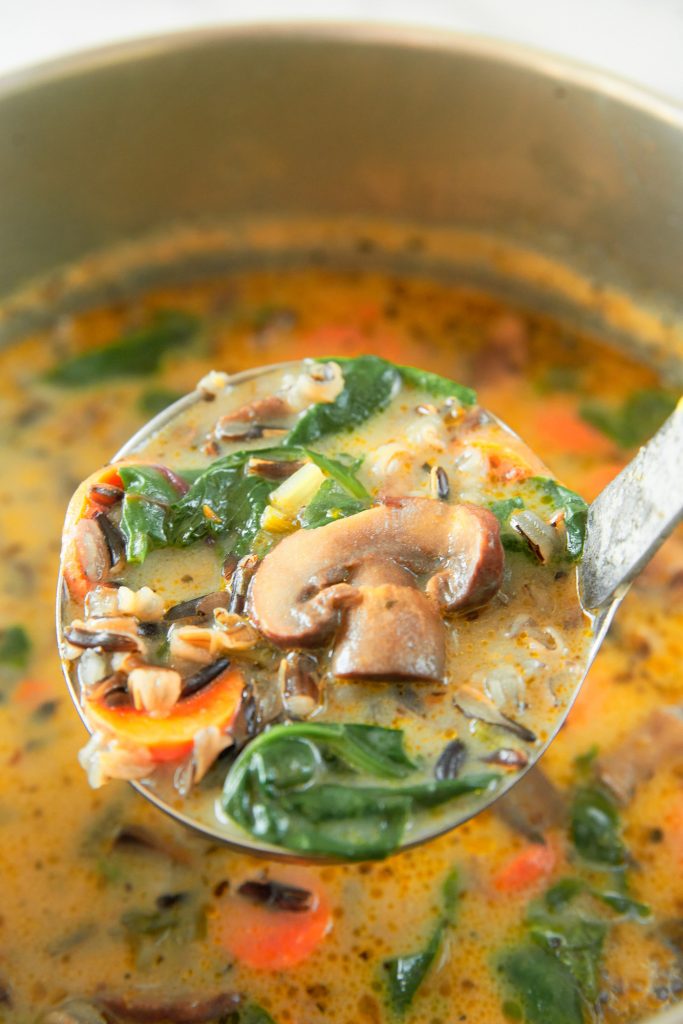 Vegan Wild Rice Soup Recipe - Wow, It's Veggie?!